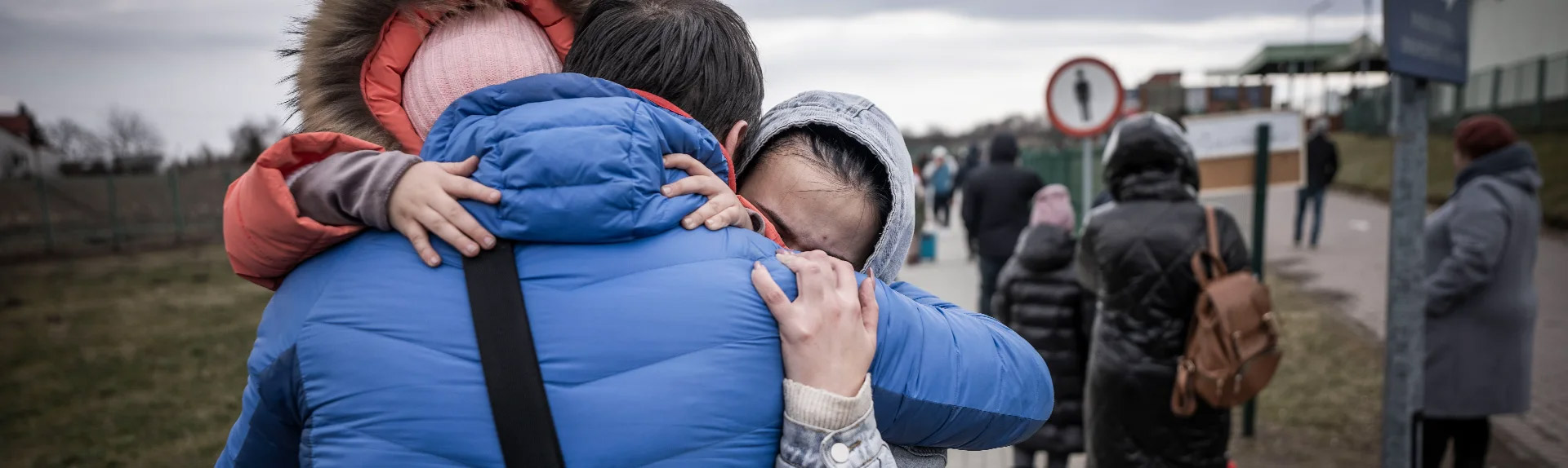 Refugees in the Ukraine